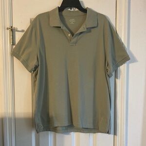 J.Crew Men's Olive Polo Shirt